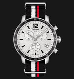Tissot T Sport Quickster Chronograph NATO Watch For Men - T095.417.17.037.01 Buy Now By Tissot