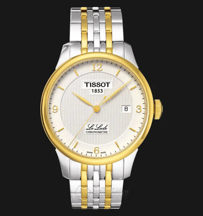 Tissot Ballade Powermatic 80 Chronometer Silver Dial Two Tone Steel Strap Watch For Men - T108.408.22.037.00 Buy Now By Tissot