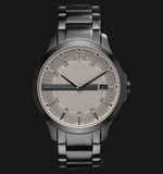 Armani Exchange Hampton Chronograph Grey Dial Grey Steel Strap Watch For Men - AX2194 Buy Now By Armani Exchange
