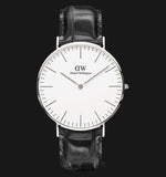 Daniel Wellington Classic Reading White Dial Black Leather Strap Watch For Men - DW00100028 Buy Now By Daniel Wellington