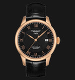 Tissot T Classic Le Locle Automatic Black Dial Black Leather Strap Watch For Men - T41.5.423.53 Buy Now By Tissot