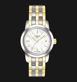Tissot T Classic Dream Mother of Pearl Dial Two Tone Steel Strap Watch For Women - T033.210.22.111.00 Buy Now By Tissot