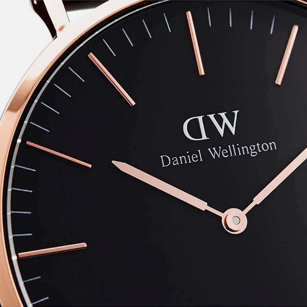 Daniel Wellington Classic St Mawes Black Dial Brown Leather Strap Watch For Men - DW00100124 Buy Now By Daniel Wellington