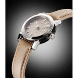 Burberry The City Beige Dial Beige Leather Strap Watch for Women - BU9207 Buy Now By Burberry