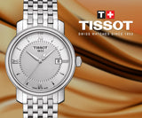 Tissot T Classic Bridgeport Silver Dial Silver Mesh Bracelet Watch For Men - T097.410.11.038.00 Buy Now By Tissot