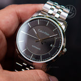 Calvin Klein Infinity Black Dial Silver Steel Strap Watch for Men - K5S34141 Buy Now By Calvin Klein