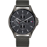 Tommy Hilfiger Shawn Chronograph Quartz Grey Dial Grey Mesh Bracelet Watch for Men - 1791613 Buy Now By Tommy Hilfiger