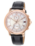 Tommy Hilfiger Claudia White Dial Black Leather Strap Watch for Women - 1781817 Buy Now By Tommy Hilfiger