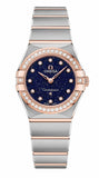 Omega Constellation Quartz Diamonds Blue Dial Two Tone Steel Strap Watch for Women - 131.25.25.60.53.002 Buy Now By Omega