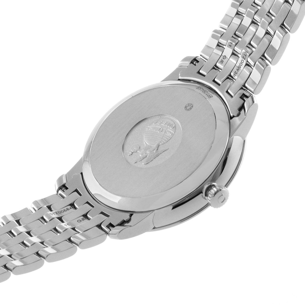 Omega De Ville Prestige Co-Axial Blue Dial Silver Steel Strap Watch for Men - 424.10.40.20.03.002 Buy Now By Omega