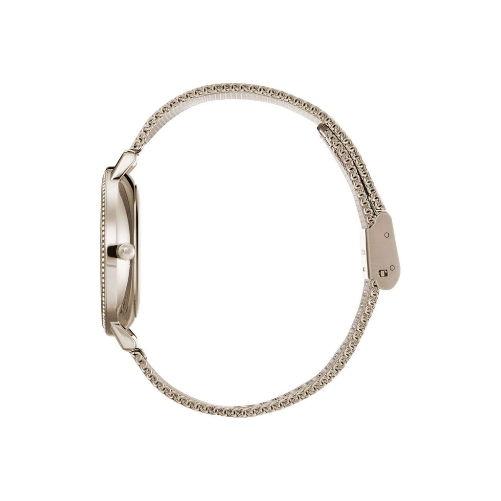 Hugo Boss Infinity Carnation Gold Dial Gold Mesh Bracelet Watch for Women - 1502519 Buy Now By Hugo Boss