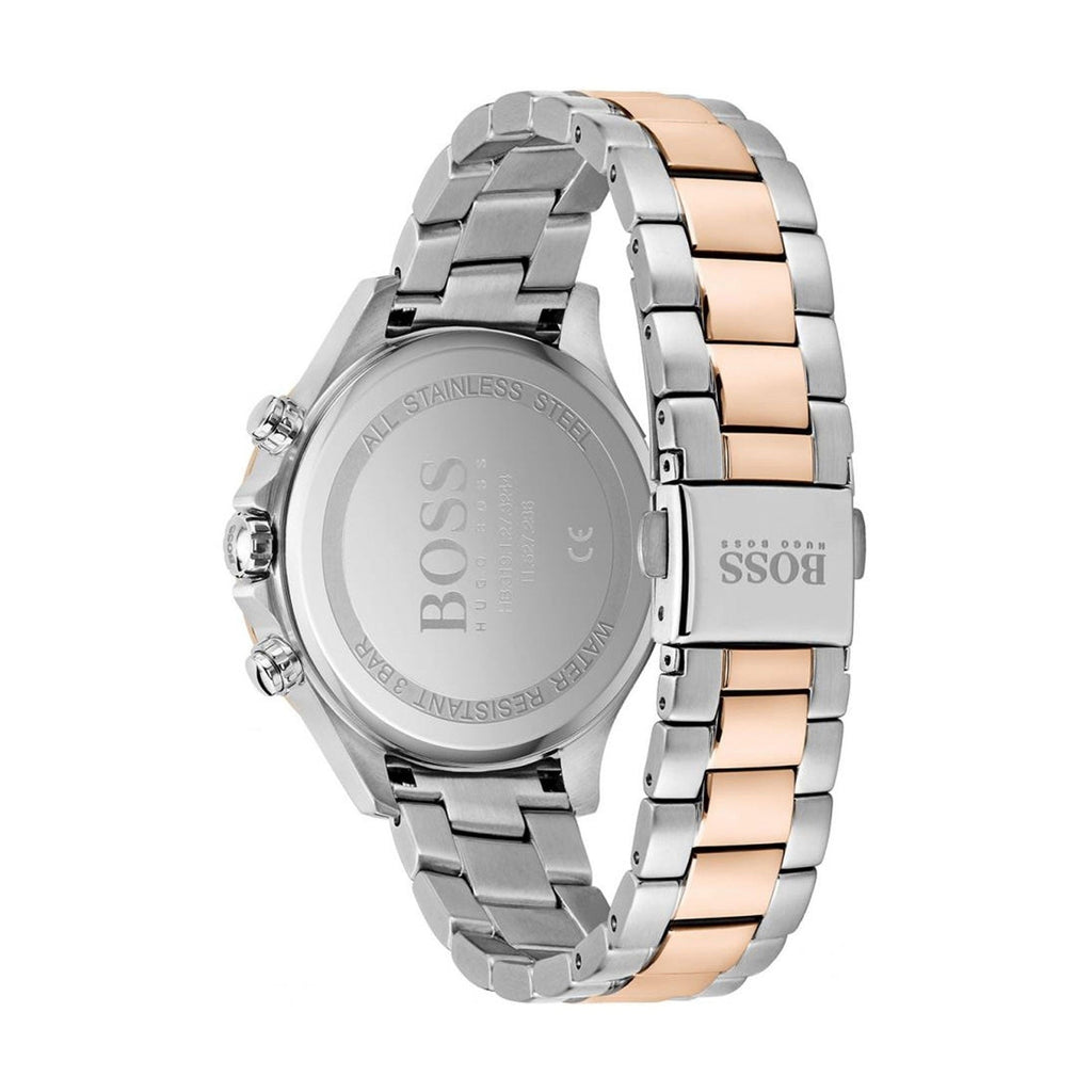 Hugo Boss Signature Silver Dial Two Tone Steel Strap Watch for Women - 1502567 Buy Now By Hugo Boss