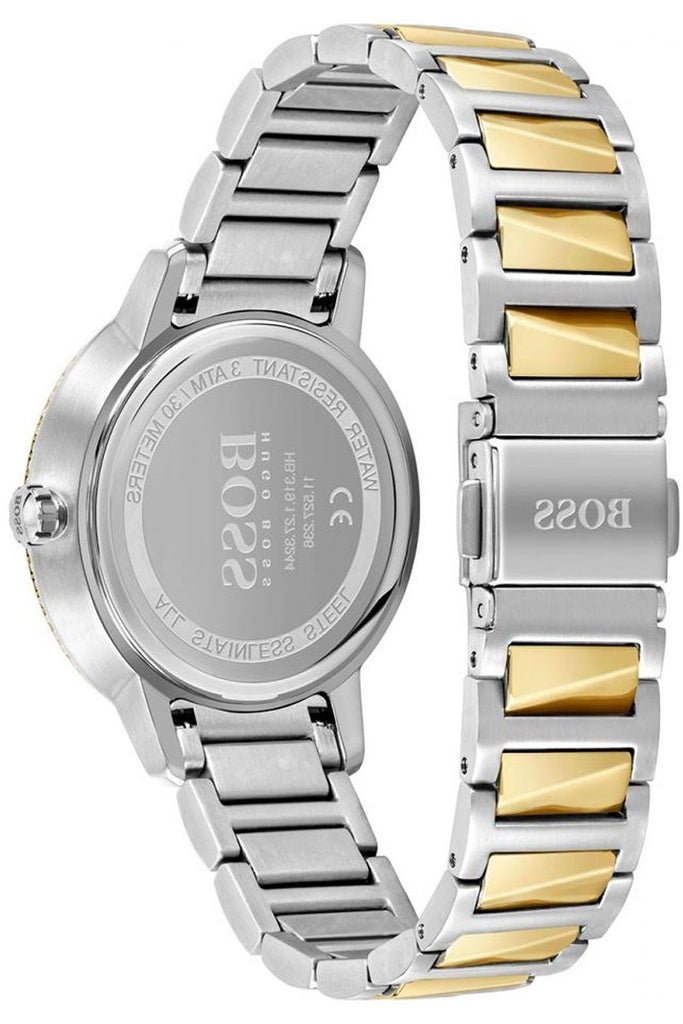 Hugo Boss Signature Silver Dial Two Tone Steel Strap Watch for Women - 1502568 Buy Now By Hugo Boss