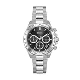 Hugo Boss Ikon Black Dial Silver Steel Strap Watch for Men - 1512965 Buy Now By Hugo Boss