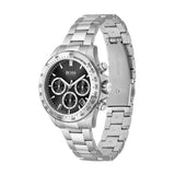 Hugo Boss Ikon Black Dial Silver Steel Strap Watch for Men - 1512965 Buy Now By Hugo Boss
