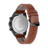 Hugo Boss Pilot Black Dial Brown Leather Strap Watch for Men - 1513851 Buy Now By Hugo Boss