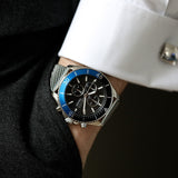 Hugo Boss Ocean Edition Black Dial Silver Mesh Strap Watch for Men - 1513742 Buy Now By Hugo Boss