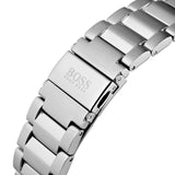 Hugo Boss Globetrotter Blue Dial Silver Steel Strap Watch for Men - 1513823 Buy Now By Hugo Boss