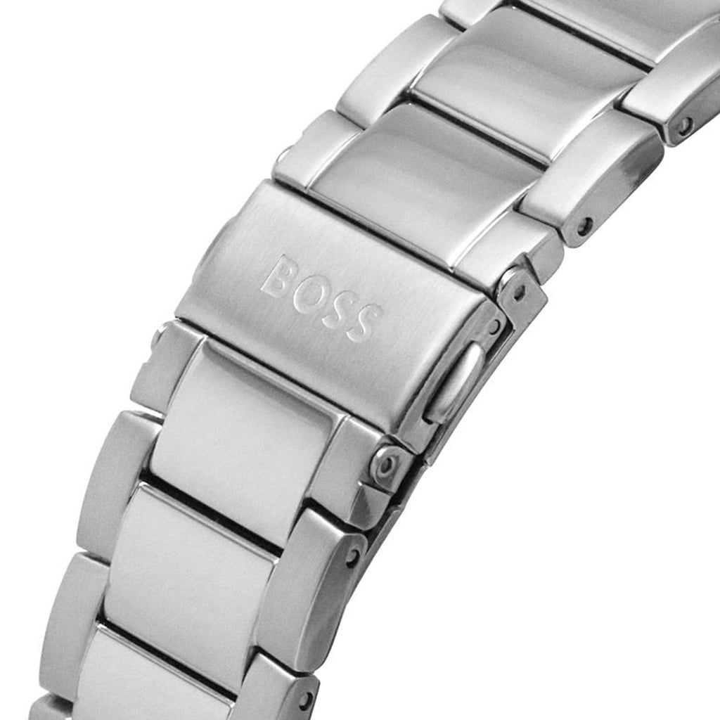 Hugo Boss Volane Grey Dial Silver Steel Strap Watch for Men - 1513951 Buy Now By Hugo Boss