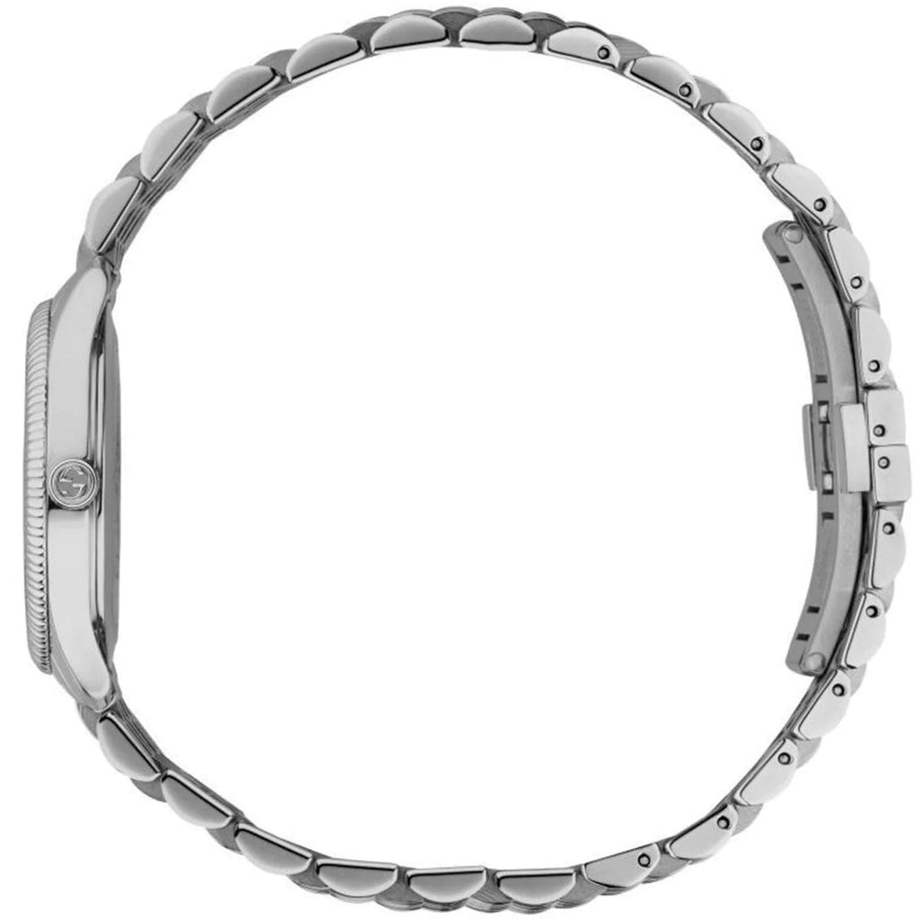 Gucci Dive Quartz Blue Dial Silver Steel Strap Watch For Men - YA136311 Buy Now By Gucci