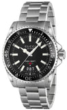 Gucci Dive Quartz Black Dial Silver Steel Strap Watch For Men - YA136301 Buy Now By Gucci