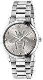 Gucci G Timeless Silver Dial Silver Steel Strap Watch For Women - YA1264126 Buy Now By Gucci
