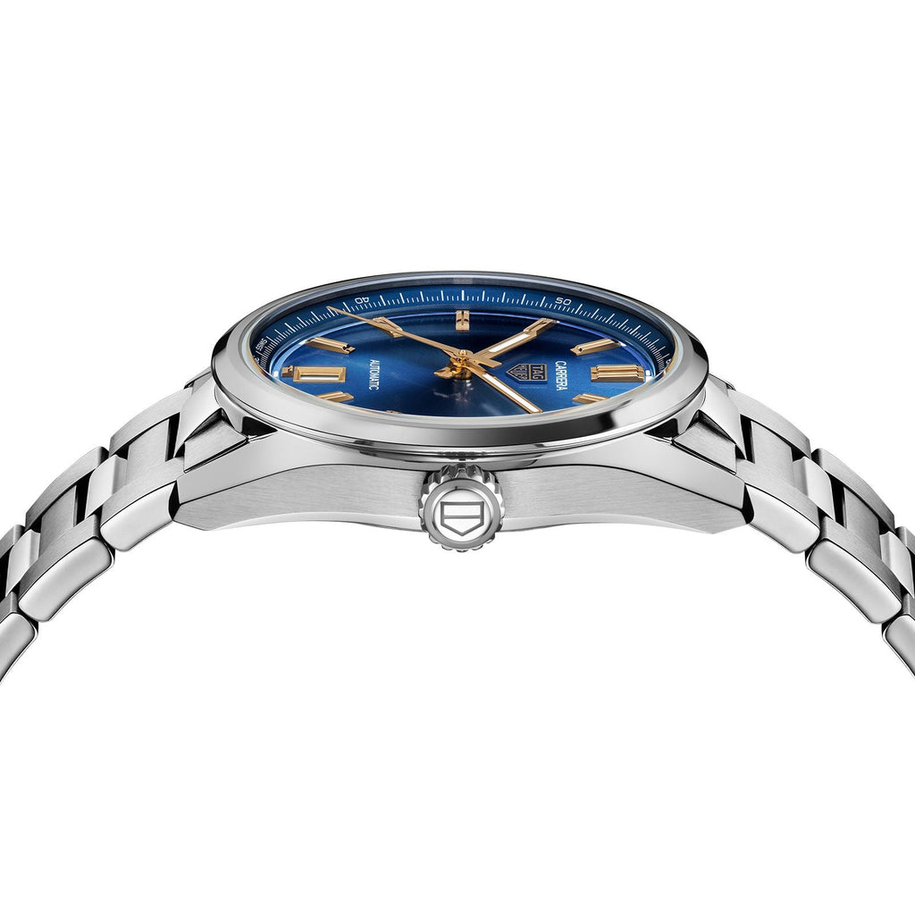 Tag Heuer Carrera Date Blue Dial Silver Steel Strap Watch for Women - WBN2311.BA0001 Buy Now By Tag Heuer
