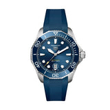 Tag Heuer Aquaracer Professional 300 GMT Automatic Blue Dial Blue Rubber Strap Watch for Men - WBP2010.FT6198 Buy Now By Tag Heuer