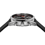 Tag Heuer Carrera Chronograph Black Dial Black Leather Strap Watch for Men - CBN201C.FC6542 Buy Now By Tag Heuer