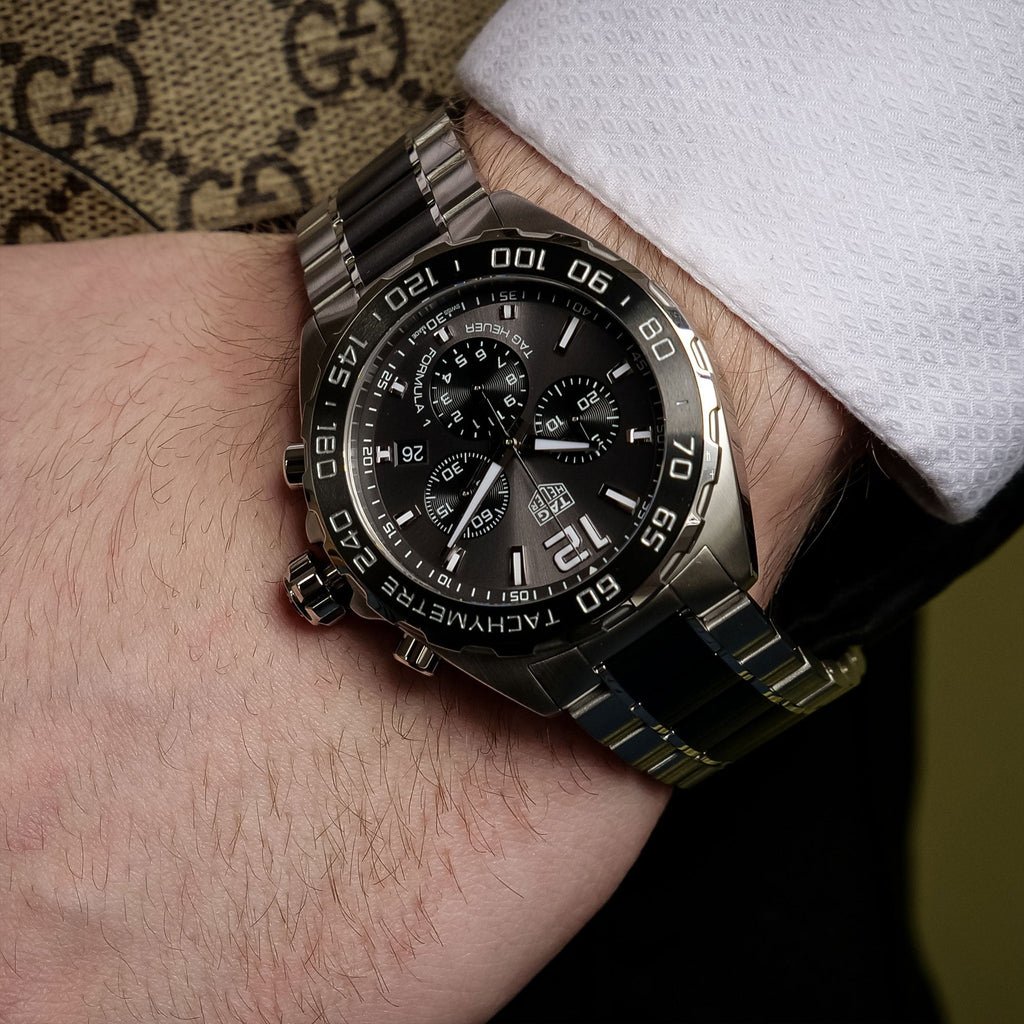 Tag Heuer Formula 1 Anthracite Dial Two Tone Steel Strap Watch For Men - CAZ1011.BA0843 Buy Now By Tag Heuer