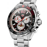 Tag Heuer Formula 1 Indy 500 Special Edition Black Dial Silver Steel Strap Watch for Men - CAZ101V.BA0842 Buy Now By Tag Heuer