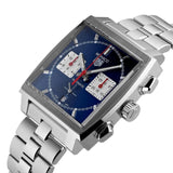Tag Heuer Monaco Automatic Chronograph Blue Dial Silver Steel Strap Watch for Men - CBL2111.BA0644 Buy Now By Tag Heuer