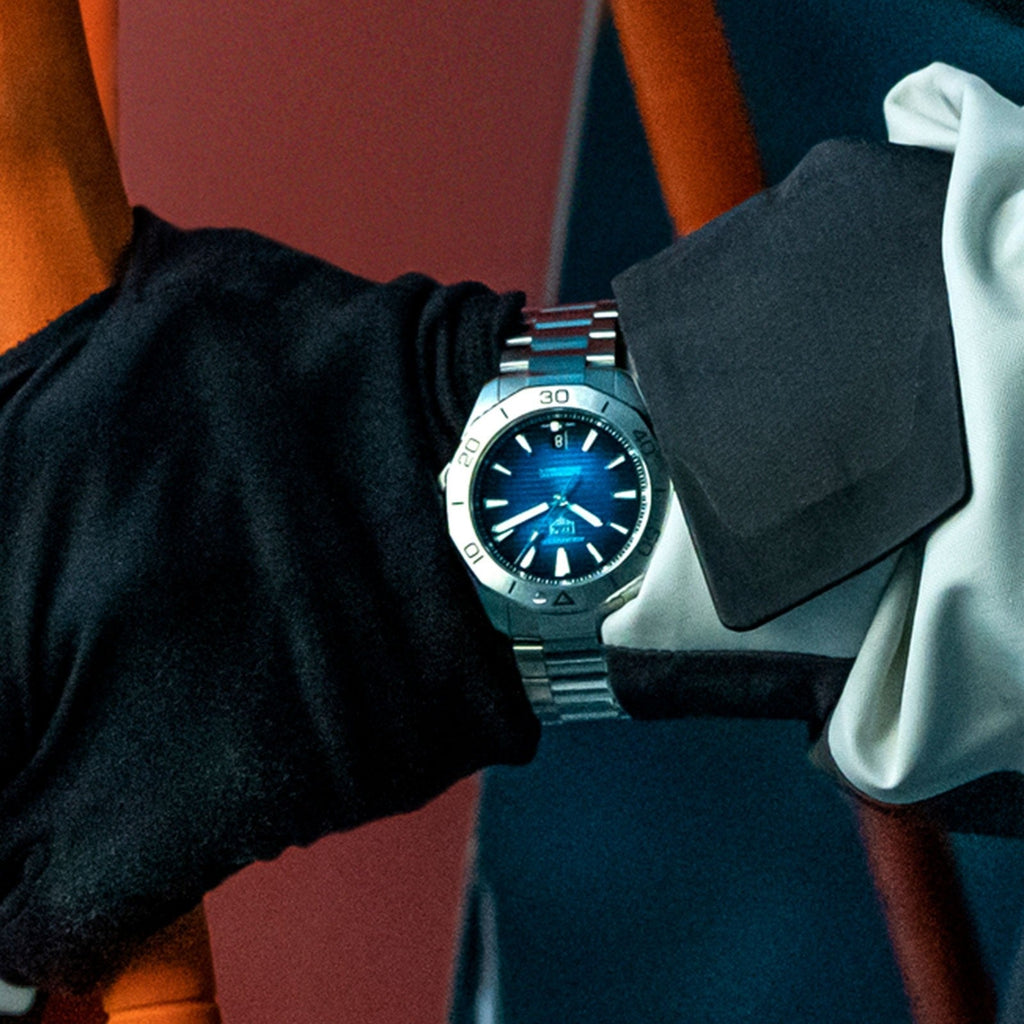 Tag Heuer Aquaracer Professional 200 Automatic Green Dial Silver Steel Strap Watch for Men - WBP2115.BA0627 Buy Now By Tag Heuer