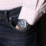 Tissot Seastar 1000 Chronograph Blue Dial Silver Mesh Bracelet Watch For Men - T120.417.11.041.02 Buy Now By Tissot