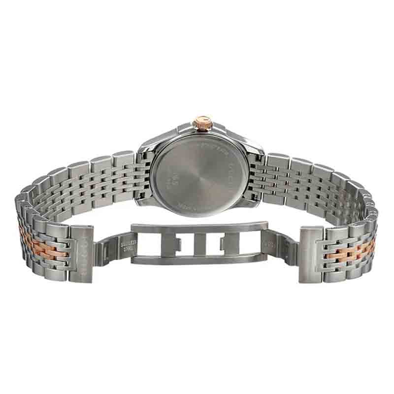 Gucci G Timeless Diamonds Mother of Pearl Dial Two Tone Mesh Bracelet Watch for Women - YA126513 Buy Now By Gucci