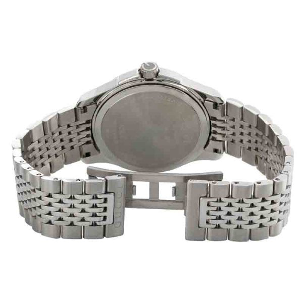 Gucci G Timeless Black Dial Silver Steel Strap Watch For Men - YA126402 Buy Now By Gucci