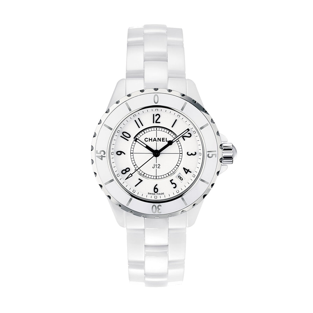 Chanel J12 Quartz White Dial White Steel Strap Watch for Women - J12 H5698 Buy Now By Chanel