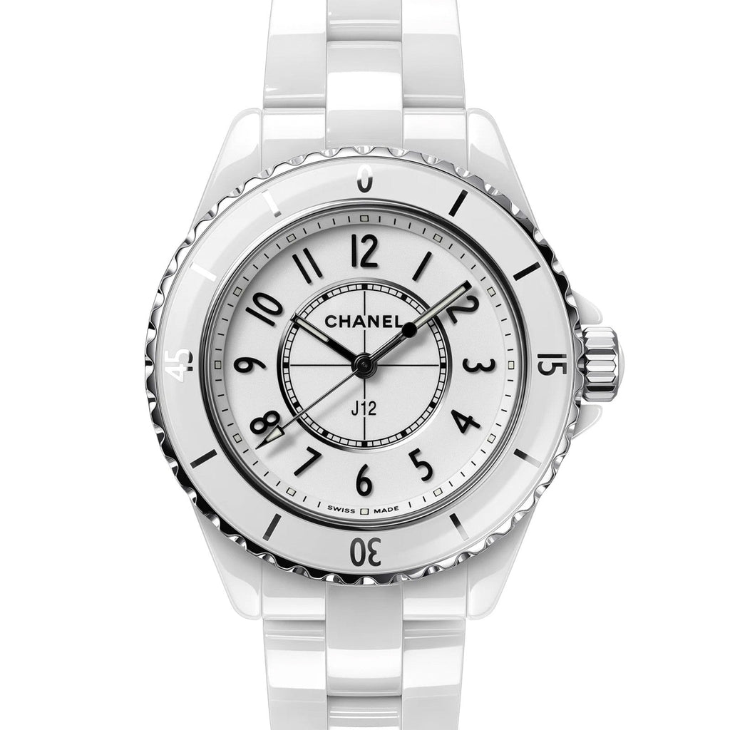 Chanel J12 Quartz White Dial White Steel Strap Watch for Women - J12 H5698 Buy Now By Chanel