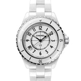 Chanel J12 Quartz White Dial White Steel Strap Watch for Women - J12 H5698 Buy Now By Chanel