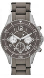 Marc Jacobs Rock Chronograph Grey Dial Grey Silicone Strap Watch for Women - MBM2595 Buy Now By Marc Jacobs