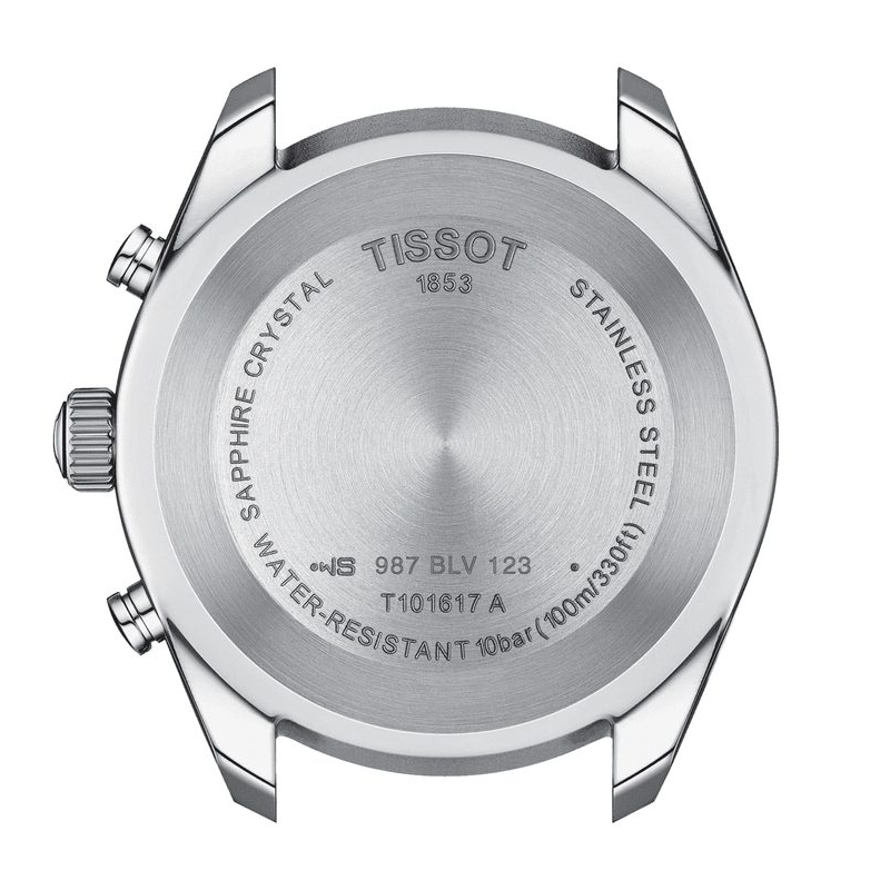 Tissot T Classic PR 100 Sport Chronograph Black Dial Silver Steel Strap Watch for Men - T101.617.11.051.00 Buy Now By Tissot