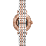 Emporio Armani Meccanico Automatic Mother of Pearl Dial Two Tone Steel Strap Watch For Women - AR60049 Buy Now By Emporio Armani