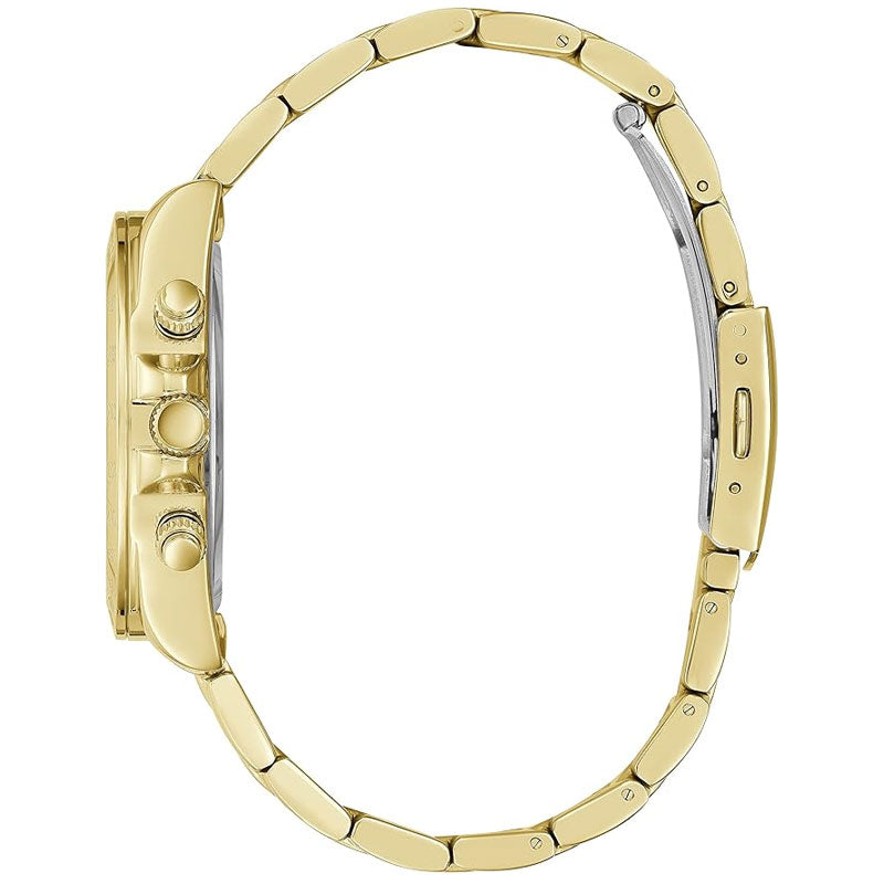 Guess Eclipse Gold Dial Gold Steel Strap Watch for Women - GW0314L2 Buy Now By Guess