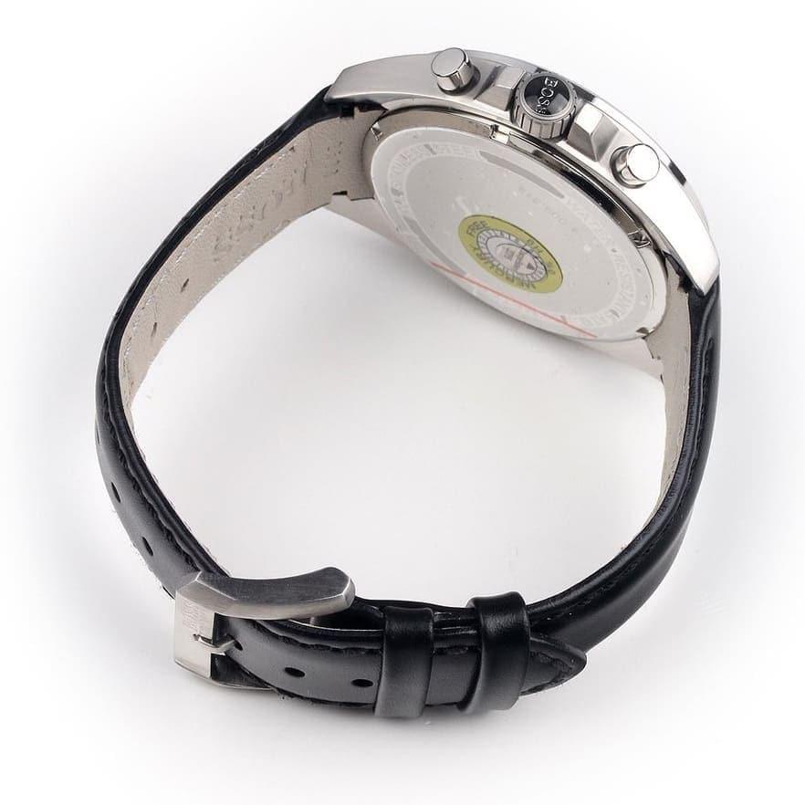 Hugo Boss Driver Sport Chronograph Blue Dial Black Leather Strap Watch for Men - 1513077 Buy Now By Hugo Boss