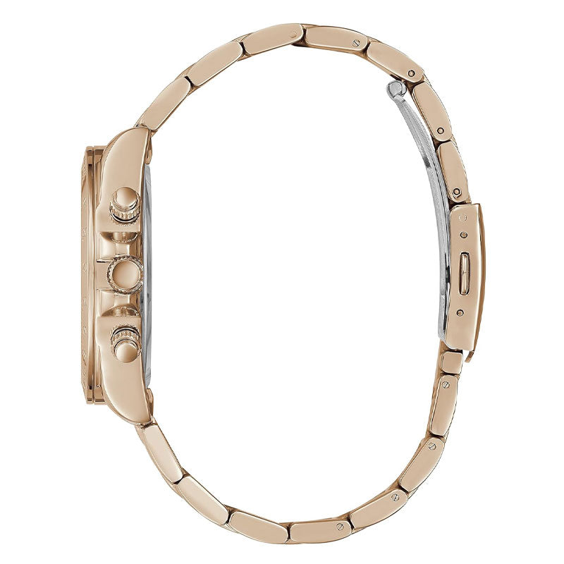 Guess Eclipse Rose Gold Dial Rose Gold Steel Strap Watch for Women - GW0314L3 Buy Now By Guess