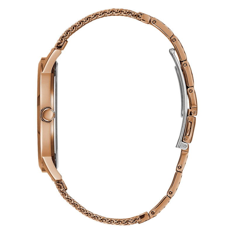 Guess Analog Brown Dial Brown Mesh Bracelet Watch for Men - GW0074G1 Buy Now By Guess