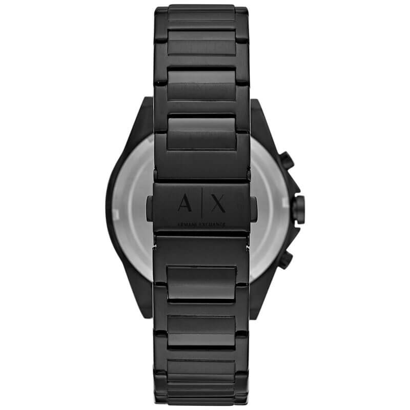 Armani Exchange Drexler Chronograph Black Dial Black Steel Strap Watch For Men - AX2639 Buy Now By Armani Exchange