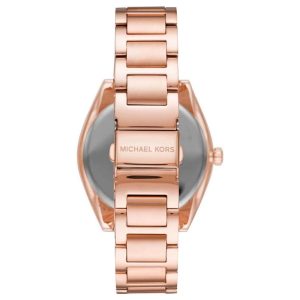 Michael Kors Janelle Quartz Crystals Rose Gold Dial Rose Gold Steel Strap Watch For Women - MK7312 Buy Now By Michael Kors