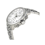 Tissot PRC 200 Chronograph White Dial Silver Steel Strap Watch For Men - T055.417.11.017.00 Buy Now By Tissot