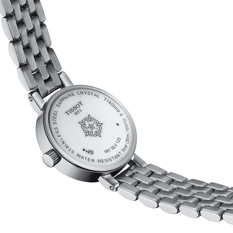 Tissot T Lovely Mother of Pearl Dial Silver Steel Strap Watch for Women - T140.009.11.111.00 Buy Now By Tissot